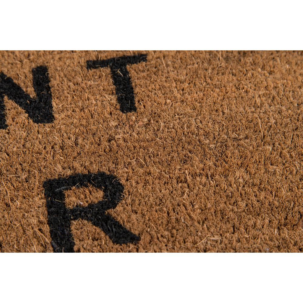 Contemporary Rectangle Area Rug, Natural, 1'6" X 2'6"