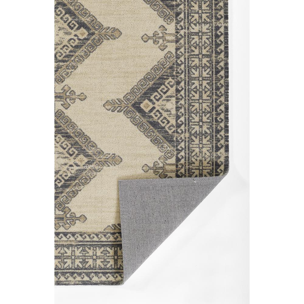 Traditional Rectangle Area Rug, Charcoal, 2' X 3'