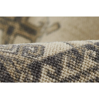 Traditional Rectangle Area Rug, Charcoal, 2' X 3'