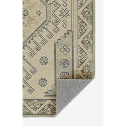 Traditional Rectangle Area Rug, Sage, 2' X 3'