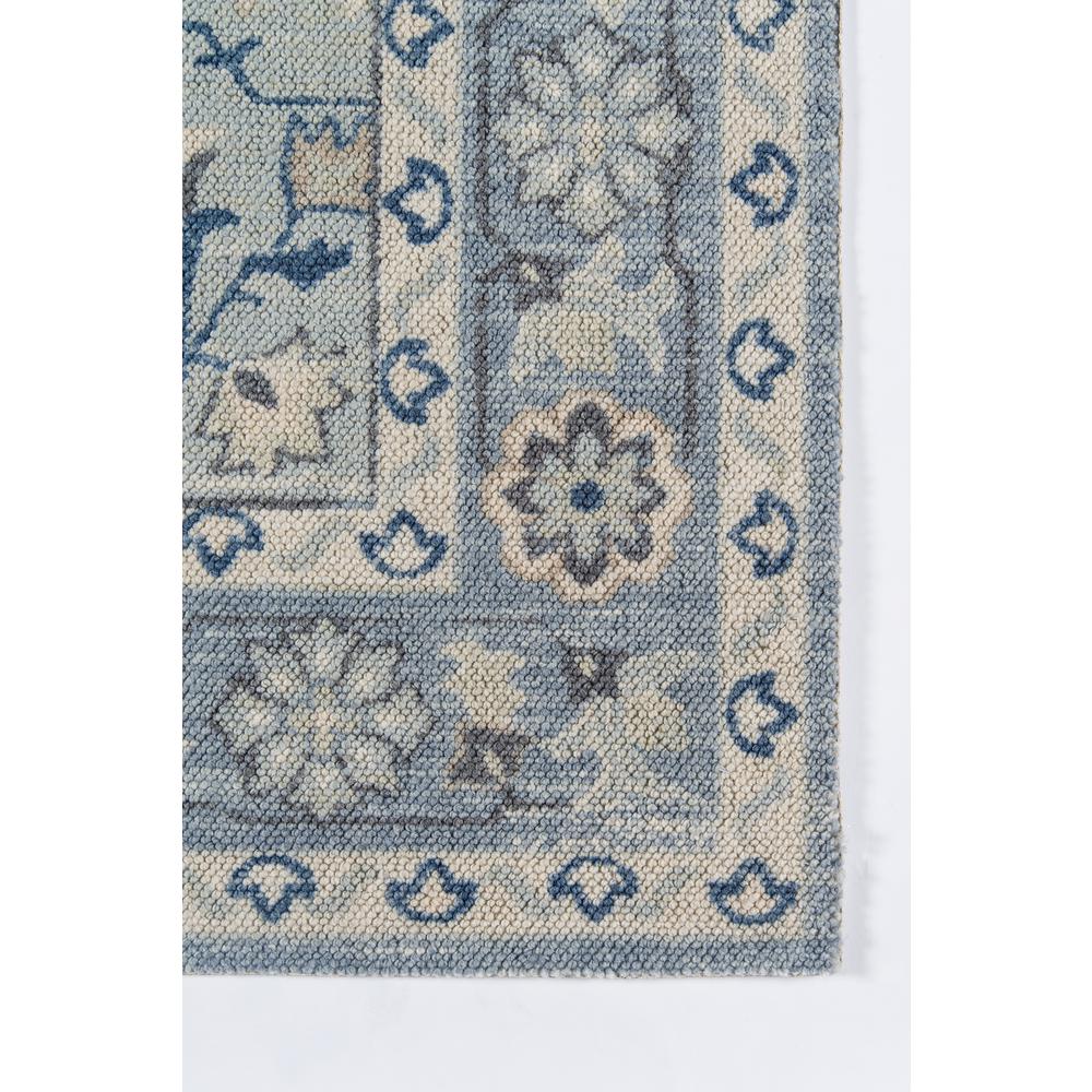 Traditional Rectangle Area Rug, Blue, 2' X 3'