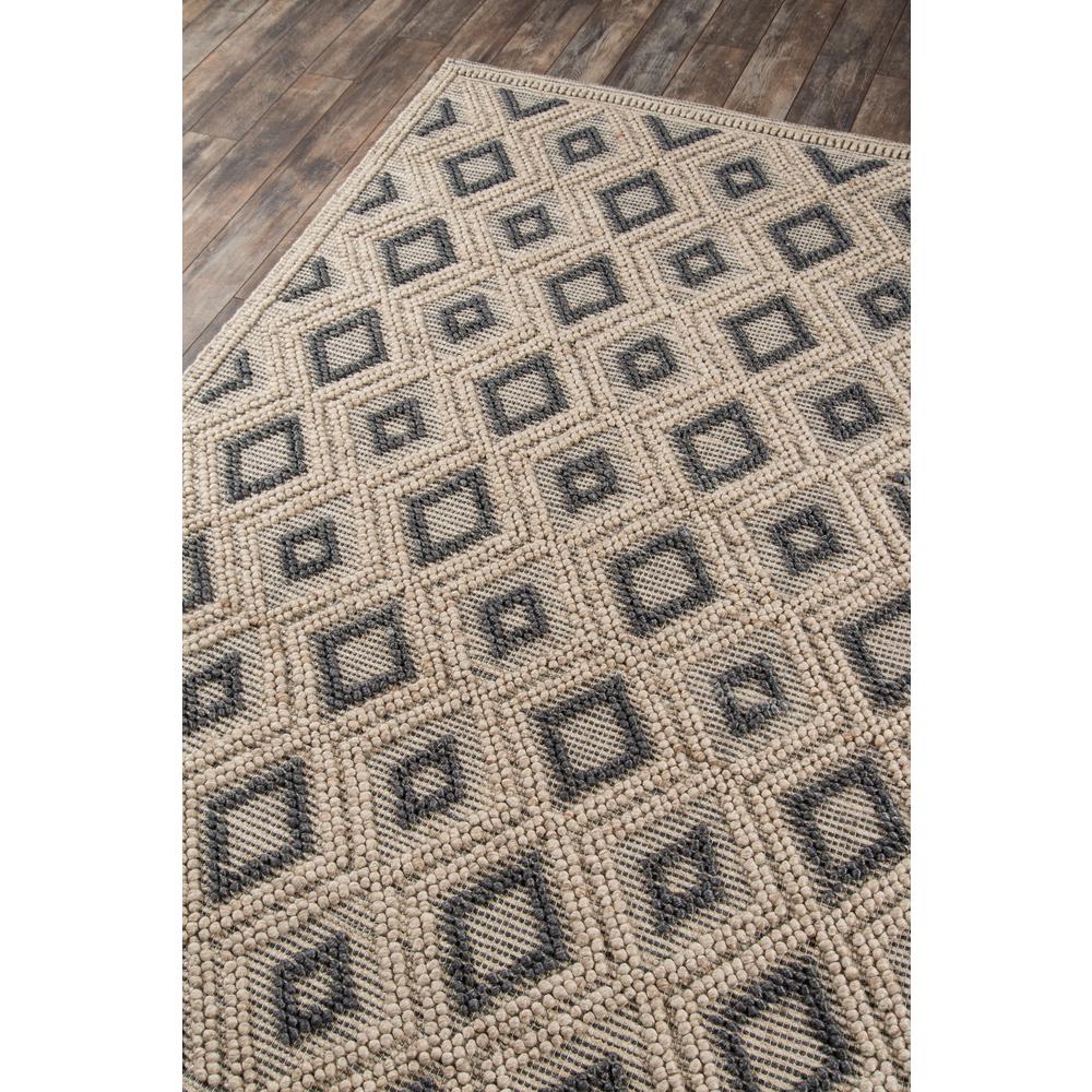 Contemporary Rectangle Area Rug, Beige, 2' X 3'