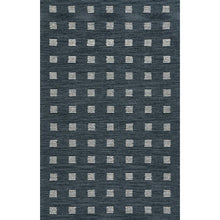 Contemporary Rectangle Area Rug, Blue, 2' X 3'