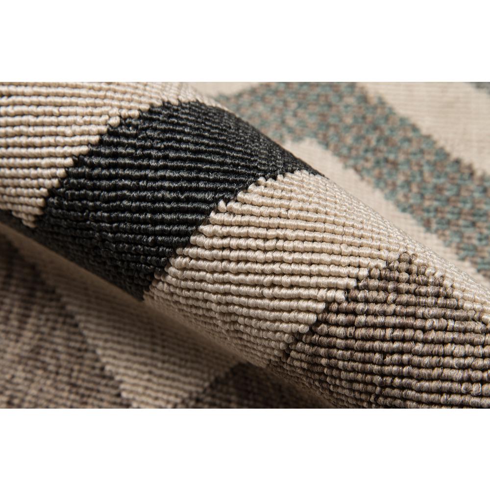 Contemporary Rectangle Area Rug, Sage, 1'8" X 3'7"
