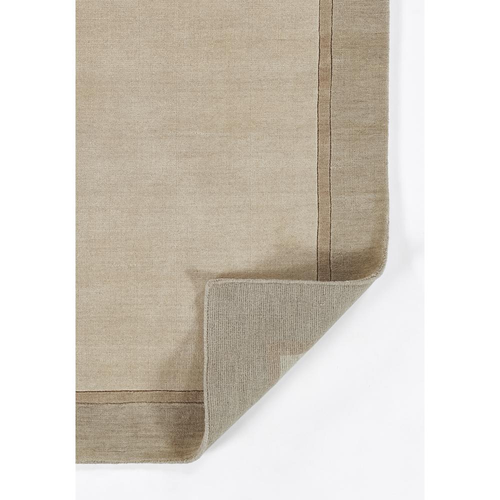 Contemporary Rectangle Area Rug, Taupe, 2' X 3'