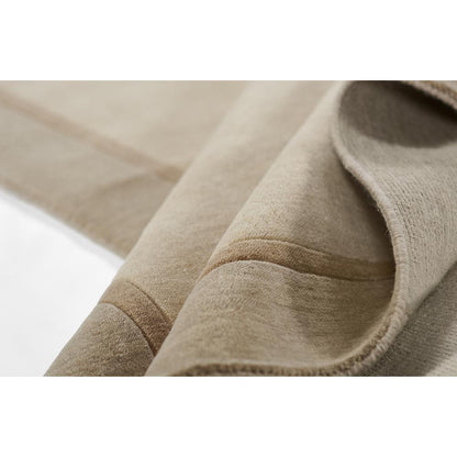 Contemporary Rectangle Area Rug, Taupe, 2' X 3'