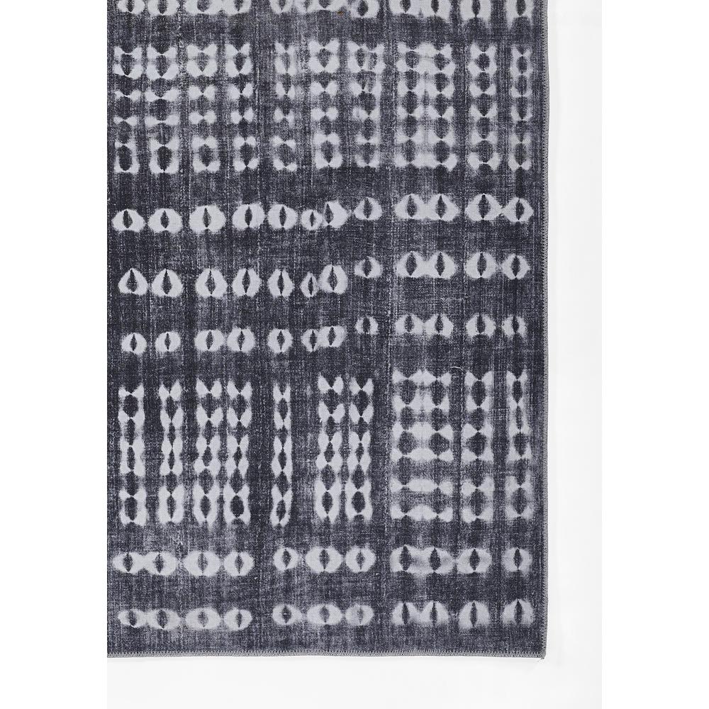Contemporary Rectangle Area Rug, Charcoal, 9' X 12'