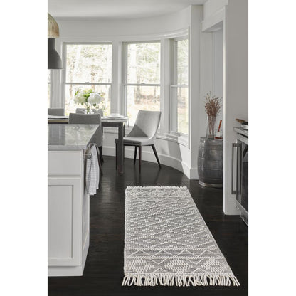 Contemporary Rectangle Area Rug, Charcoal, 9' X 12'