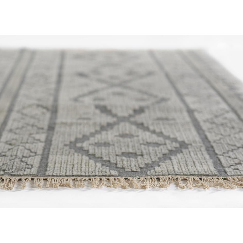 Traditional Rectangle Area Rug, Grey, 9' X 12'