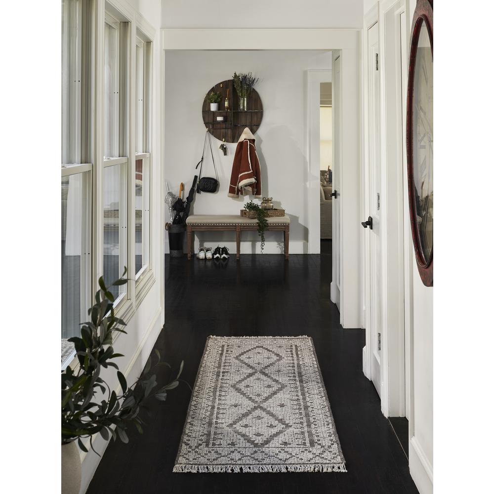 Traditional Rectangle Area Rug, Natural, 9' X 12'