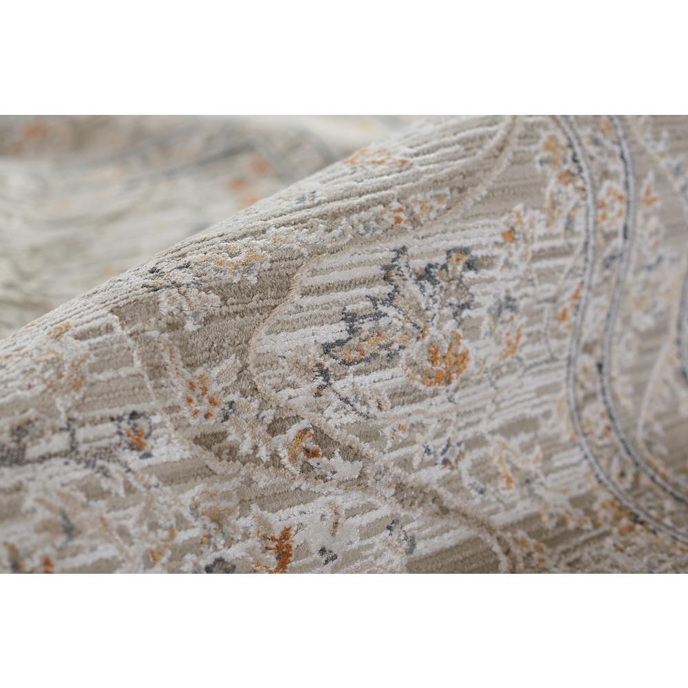 Traditional Rectangle Area Rug, Cream, 2'2" X 3'11"
