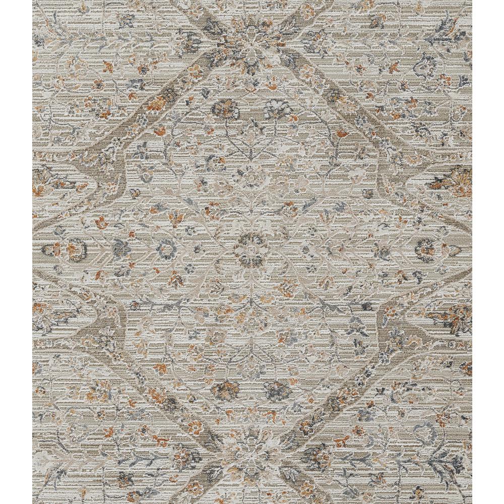 Traditional Rectangle Area Rug, Cream, 2'2" X 3'11"