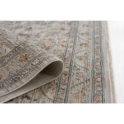 Traditional Rectangle Area Rug, Cream, 2'2" X 3'11"