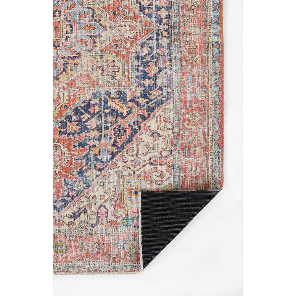 Traditional Rectangle Area Rug, Navy, 2' X 3'