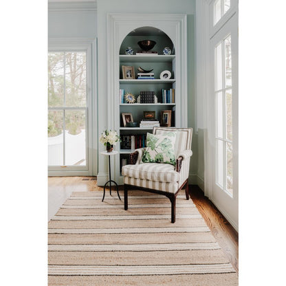 Contemporary Rectangle Area Rug, Brown, 2' X 3'