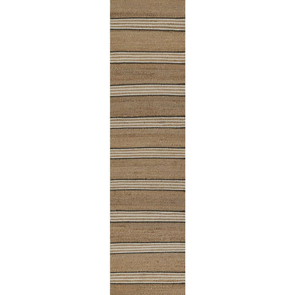 Contemporary Rectangle Area Rug, Brown, 2' X 3'