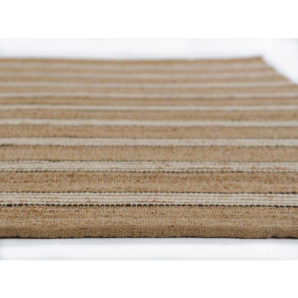Contemporary Rectangle Area Rug, Brown, 2' X 3'