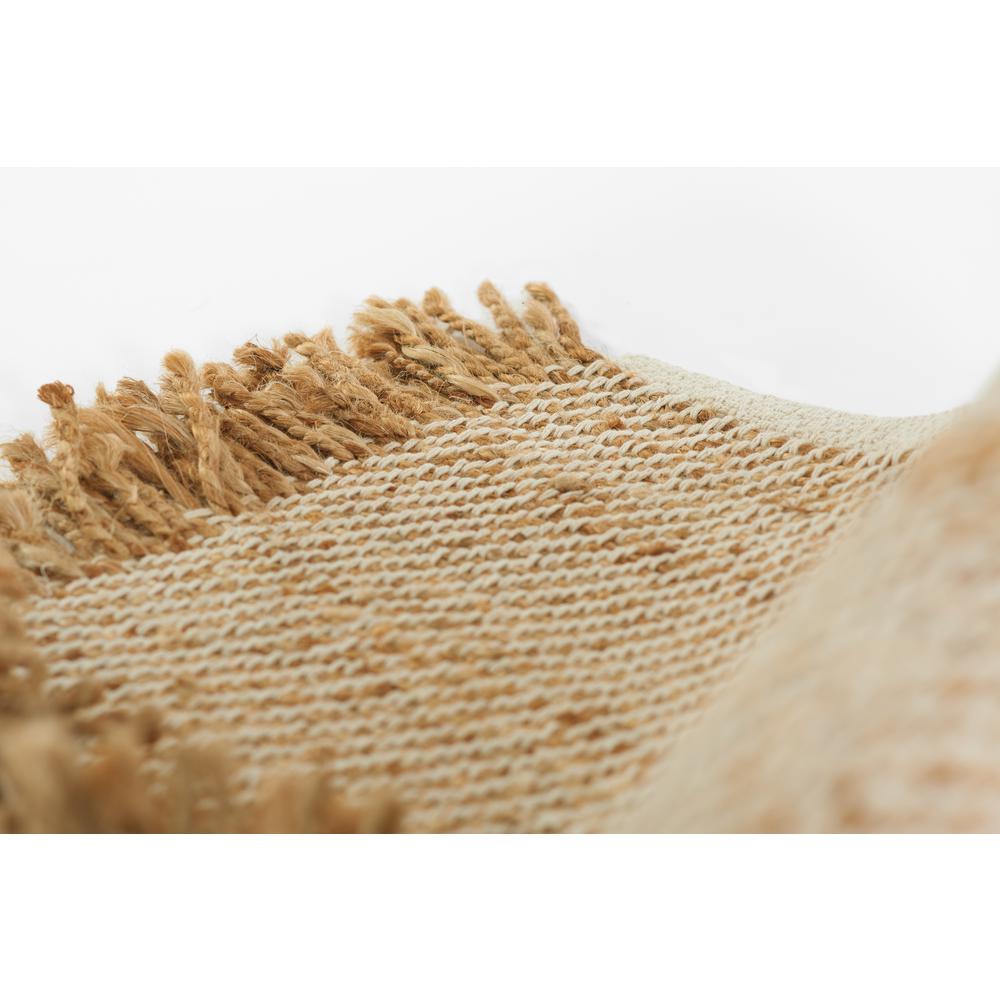 Contemporary Runner Area Rug, Natural, 2'3" X 8' Runner