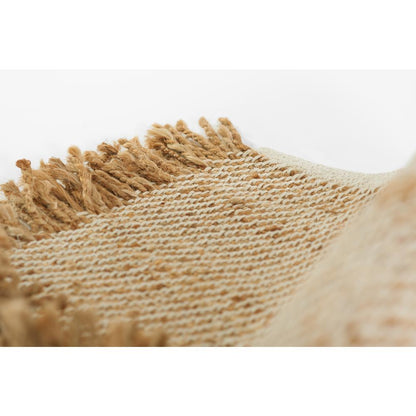 Contemporary Runner Area Rug, Natural, 2'3" X 8' Runner