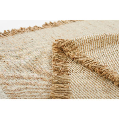 Contemporary Runner Area Rug, Natural, 2'3" X 8' Runner