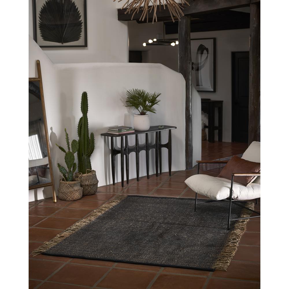 Contemporary Runner Area Rug, Blue, 2'3" X 8' Runner