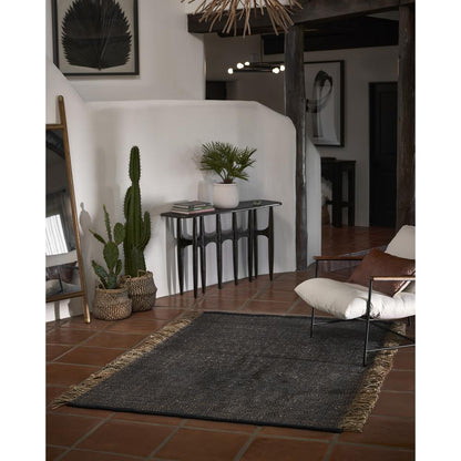 Contemporary Runner Area Rug, Blue, 2'3" X 8' Runner