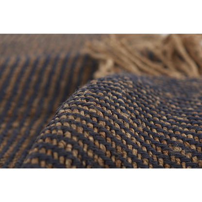 Contemporary Runner Area Rug, Blue, 2'3" X 8' Runner