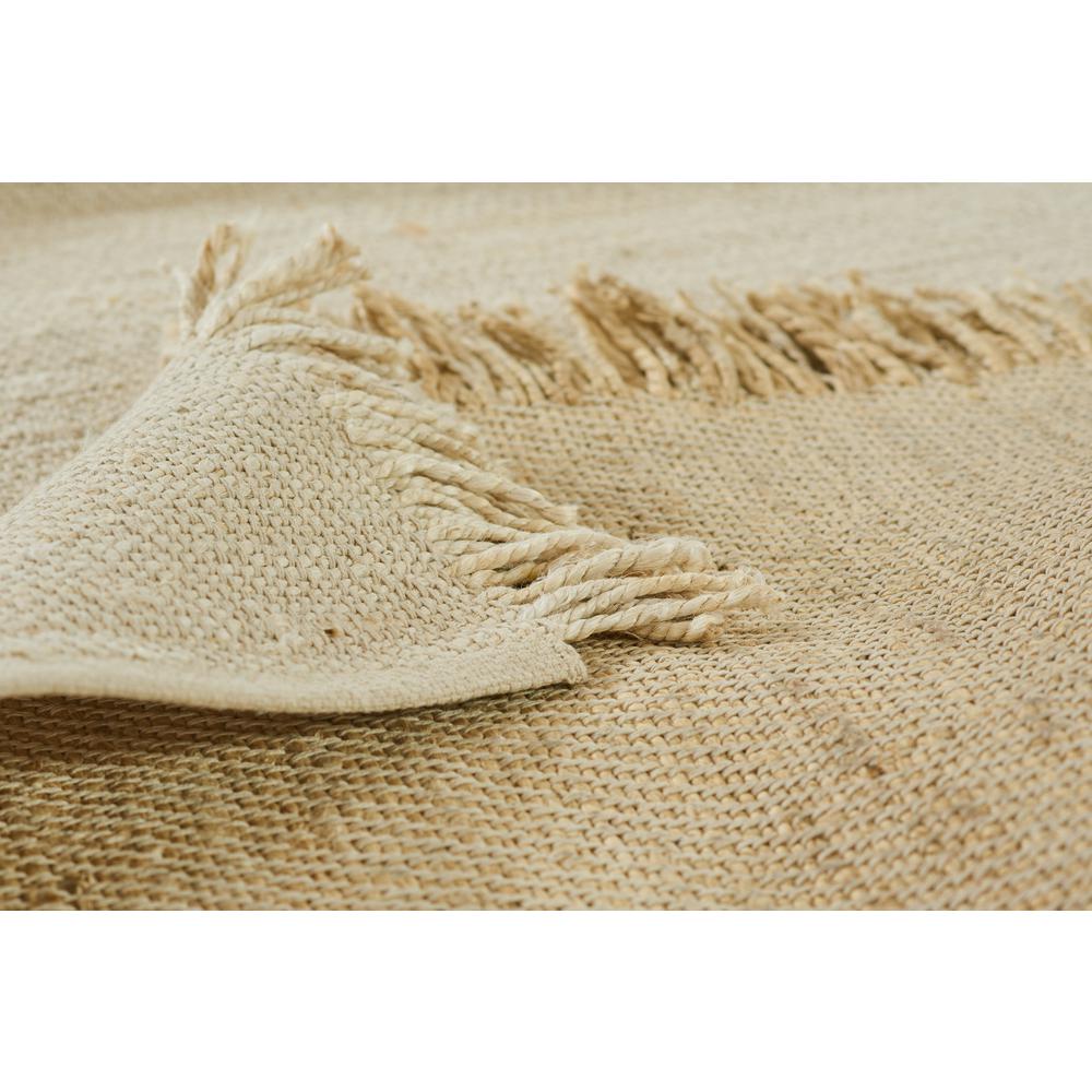 Contemporary Runner Area Rug, Ivory, 2'3" X 8' Runner