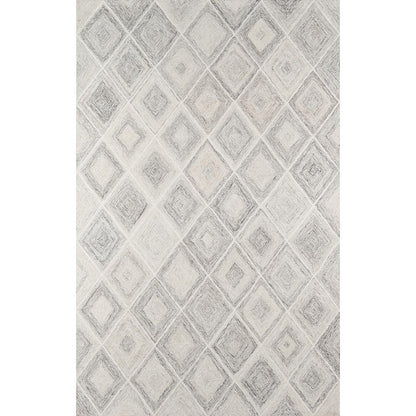 Contemporary Rectangle Area Rug, Beige, 2' X 3'