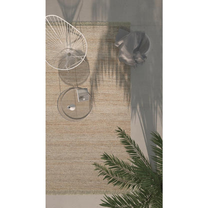 Contemporary Rectangle Area Rug, Natural, 9' X 12'