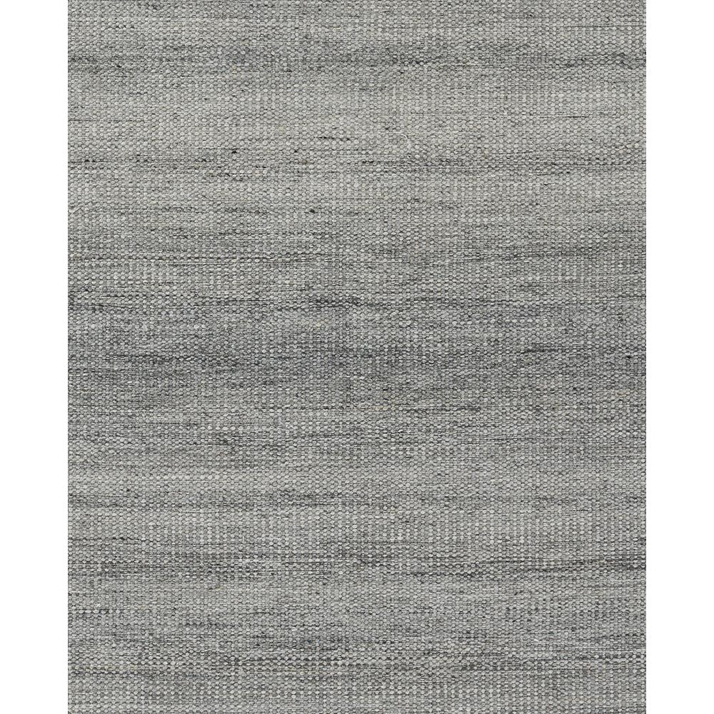 Contemporary Rectangle Area Rug, Silver, 9' X 12'