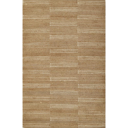 Contemporary Rectangle Area Rug, Natural, 2' X 3'