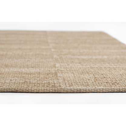 Contemporary Rectangle Area Rug, Natural, 2' X 3'