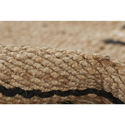 Contemporary Rectangle Area Rug, Natural, 2' X 3'