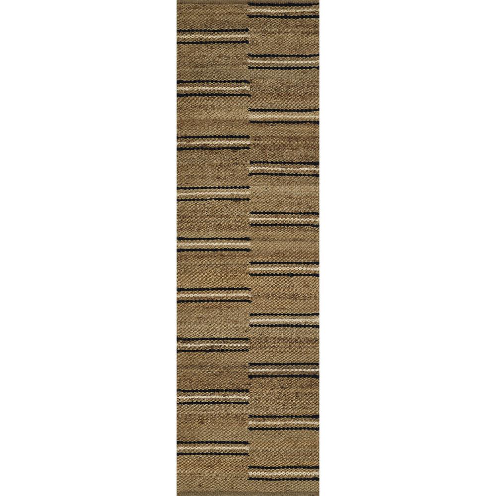 Contemporary Rectangle Area Rug, Natural, 2' X 3'