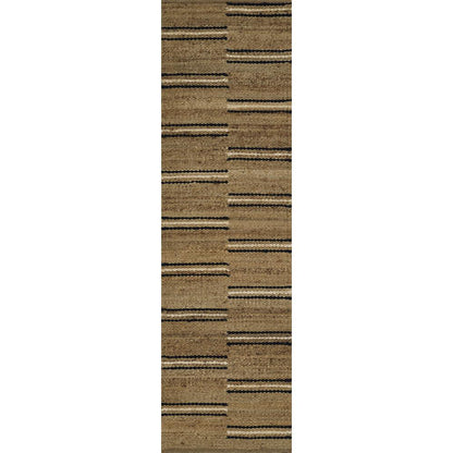 Contemporary Rectangle Area Rug, Natural, 2' X 3'