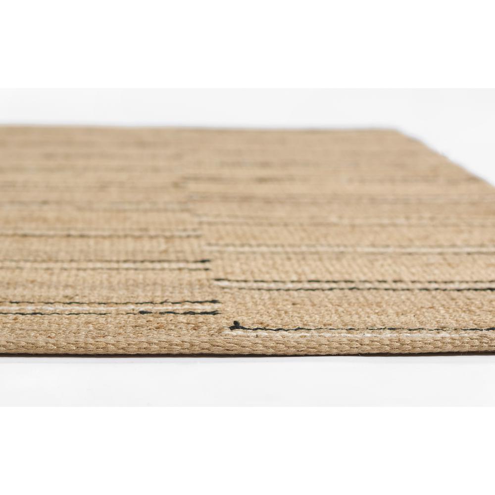 Contemporary Rectangle Area Rug, Natural, 2' X 3'
