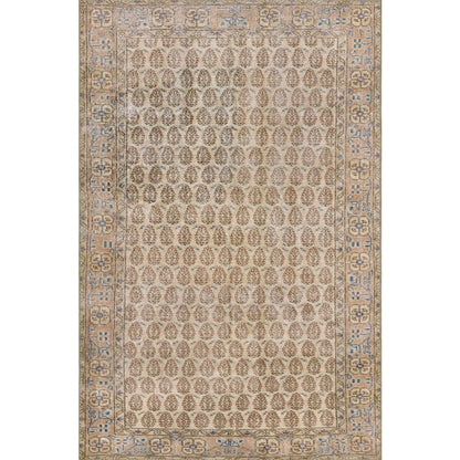 Traditional Rectangle Area Rug, Blush, 10' X 14'