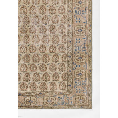 Traditional Rectangle Area Rug, Blush, 10' X 14'