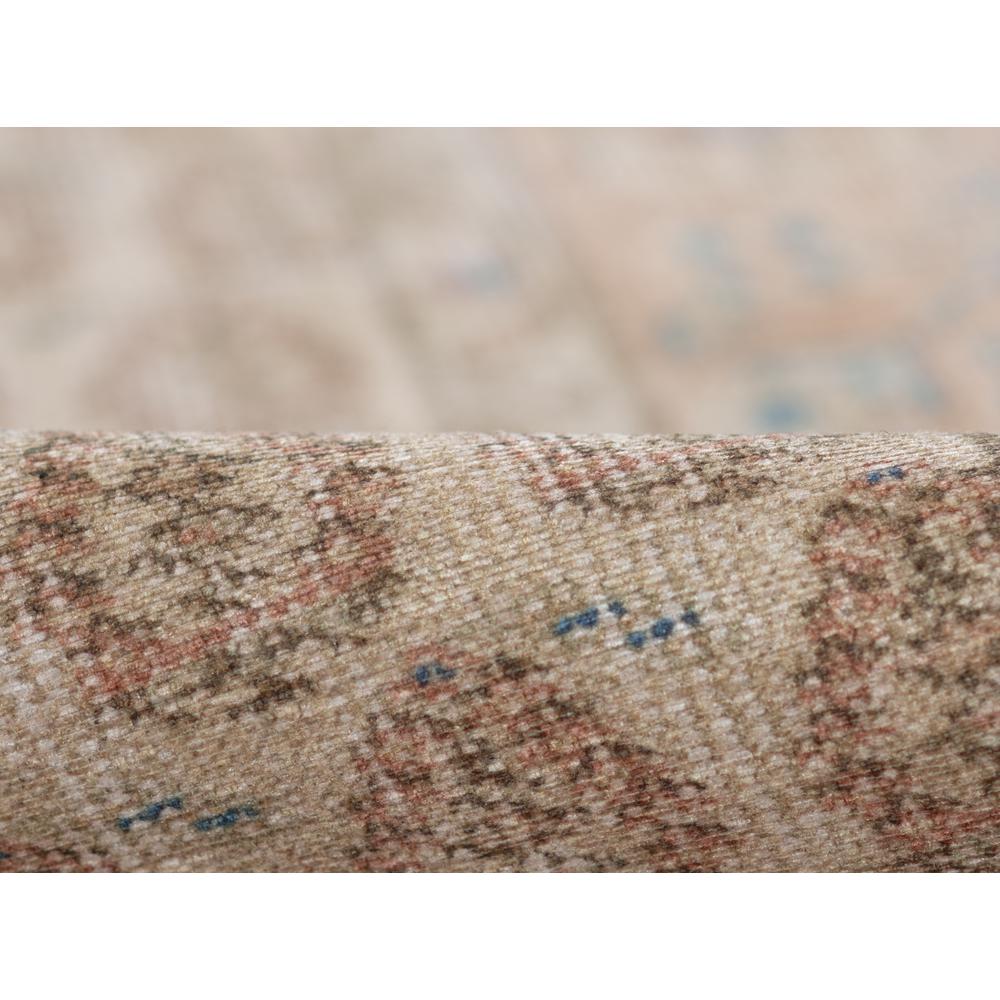 Traditional Rectangle Area Rug, Blush, 10' X 14'