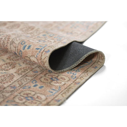 Traditional Rectangle Area Rug, Blush, 10' X 14'