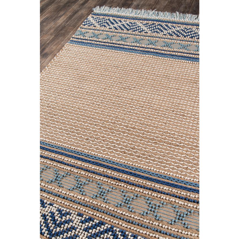 Transitional Rectangle Area Rug, Blue, 2' X 3'