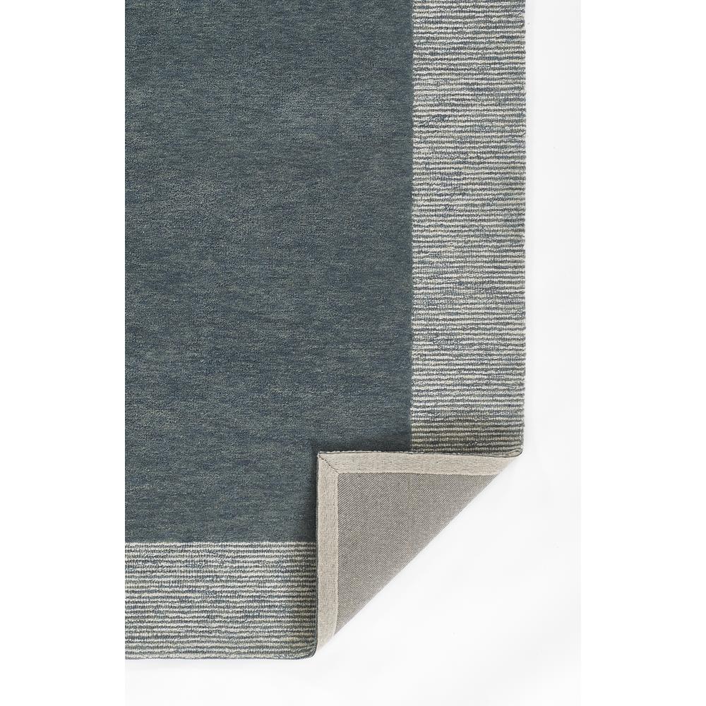 Contemporary Rectangle Area Rug, Blue, 2' X 4'