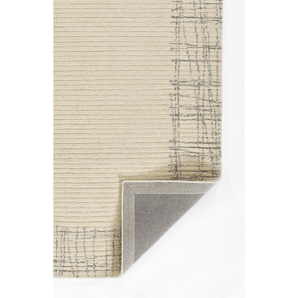 Contemporary Rectangle Area Rug, Ivory, 2' X 4'