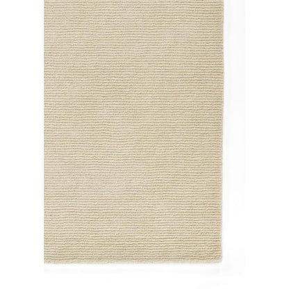 Contemporary Rectangle Area Rug, Ivory, 2' X 4'