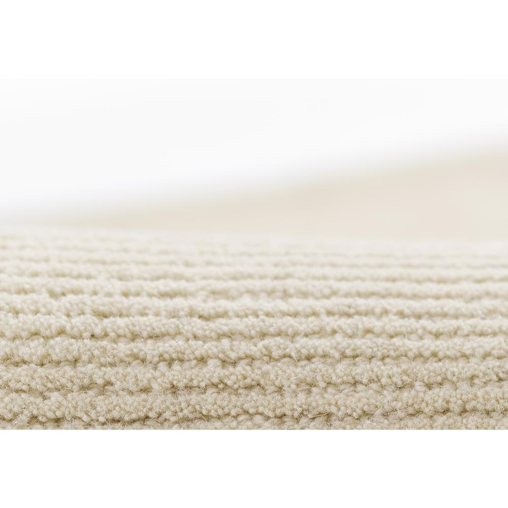 Contemporary Rectangle Area Rug, Ivory, 2' X 4'