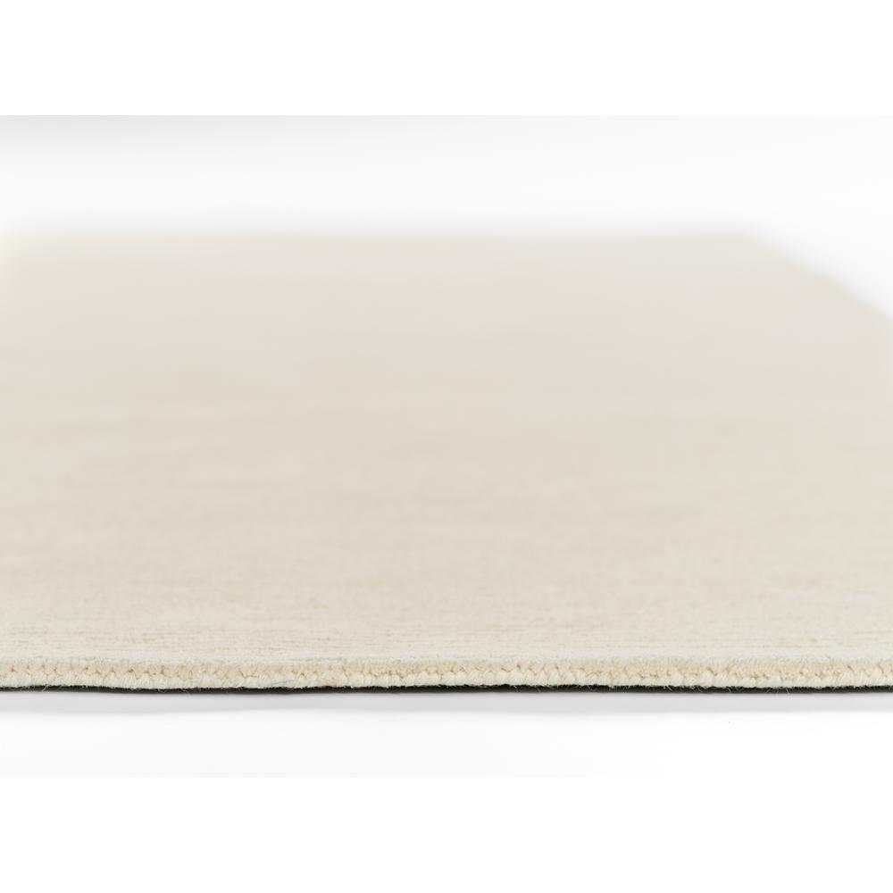 Contemporary Rectangle Area Rug, Ivory, 2' X 4'