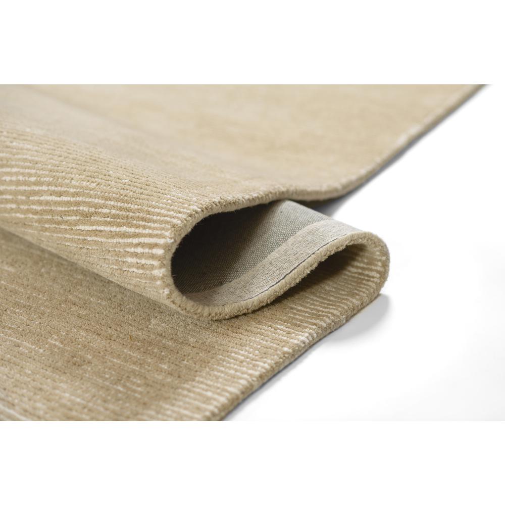 Contemporary Rectangle Area Rug, Taupe, 2' X 4'