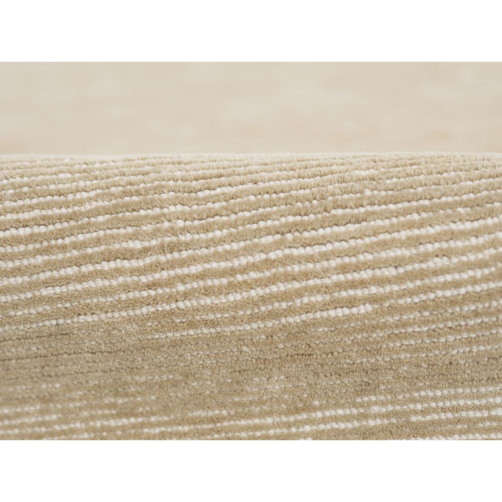 Contemporary Rectangle Area Rug, Taupe, 2' X 4'