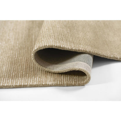 Contemporary Rectangle Area Rug, Taupe, 2' X 4'